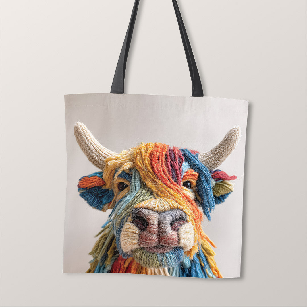 TOTE Panel Woolly Cow TP-1041