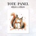 TOTE Panel Lovely Squirrels TP-1070