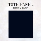TOTE CO-ORD Night Sky Reindeer TP-108 Fabric Bag Panel
