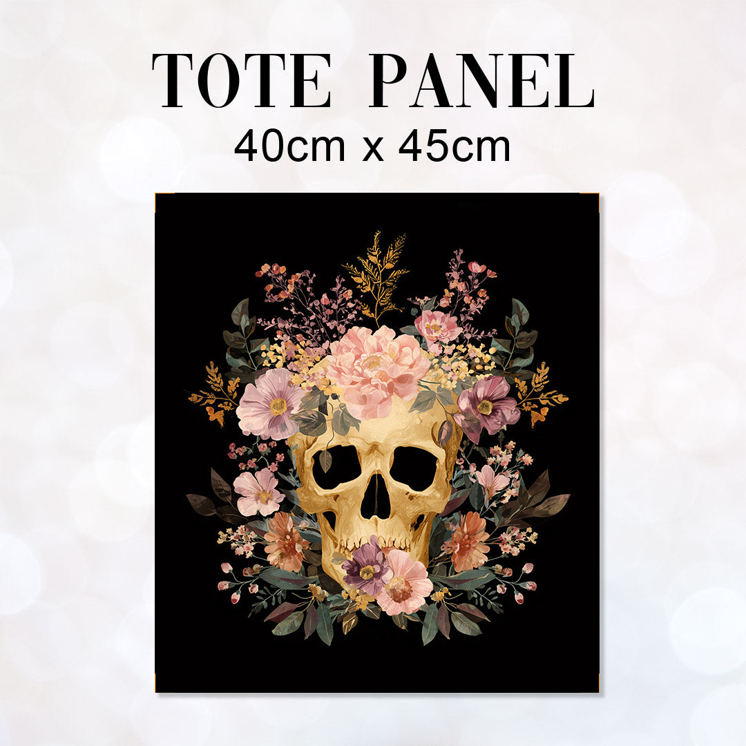 TOTE Golden Bloom Skull TP-1084