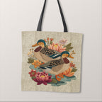 TOTE Panel Ducks on Linen 2 TP-1167