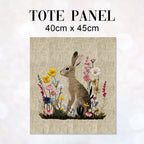 TOTE Panel Hare on Linen 1 TP-1169