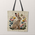 TOTE Panel Hare on Linen 2 TP-1171