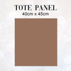 TOTE CO-ORD Hot Choc TP-109 Fabric Bag Panel