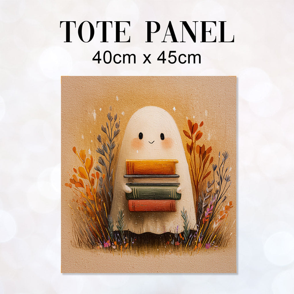 TOTE Cute Bookish Ghost TP-1090