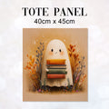 TOTE Cute Bookish Ghost TP-1090