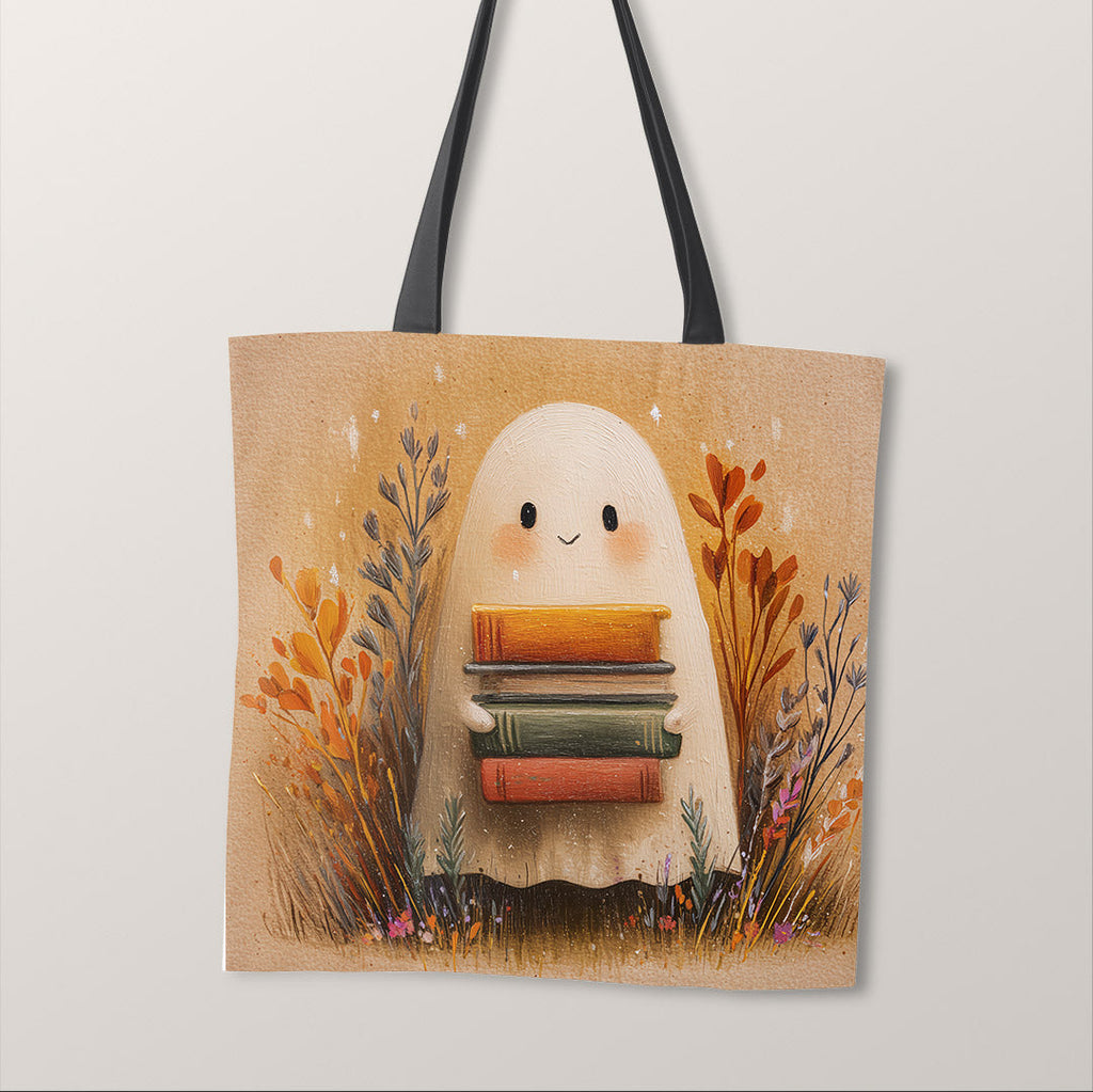 TOTE Cute Bookish Ghost TP-1090