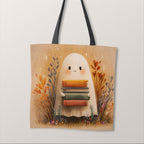 TOTE Cute Bookish Ghost TP-1090