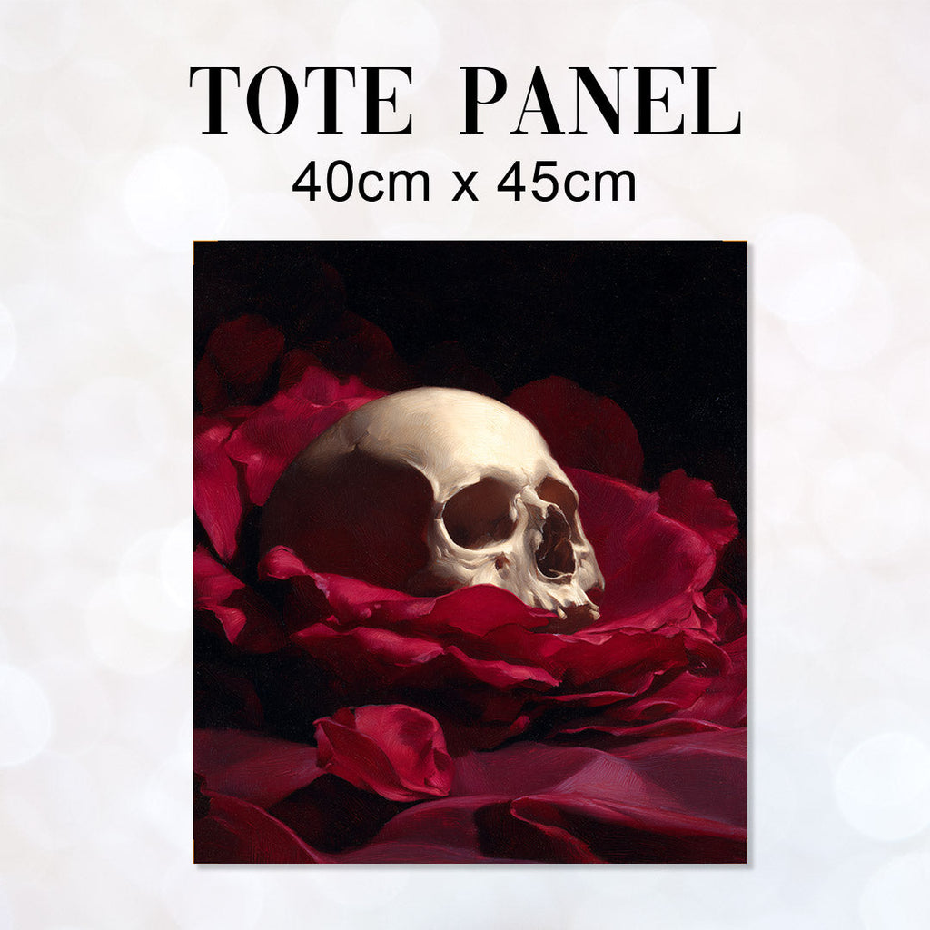 TOTE Crimson Petals Skull TP-1096