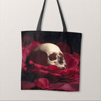 TOTE Crimson Petals Skull TP-1096
