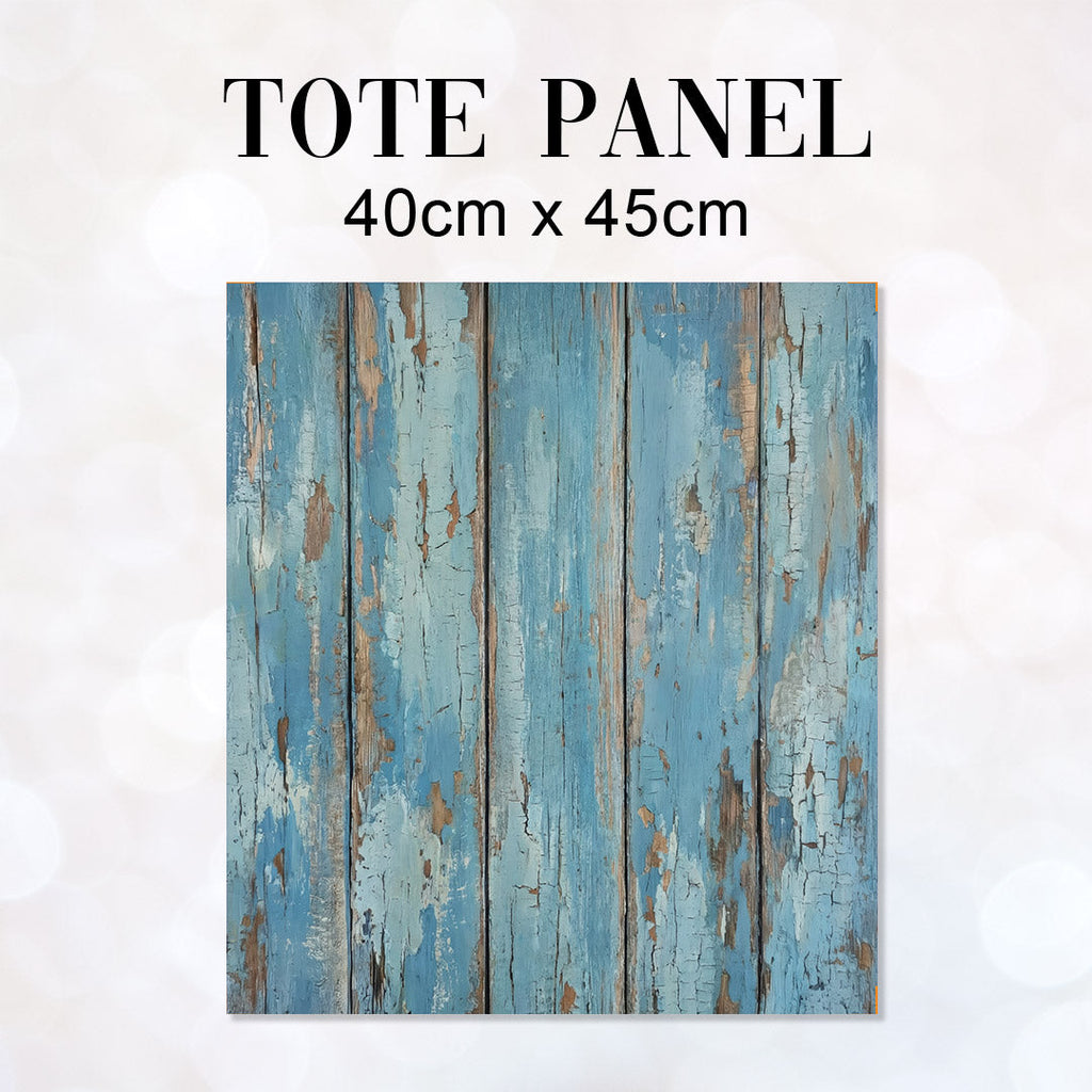 TOTE Panel Floral Cow Blue CO-ORD TP-1157