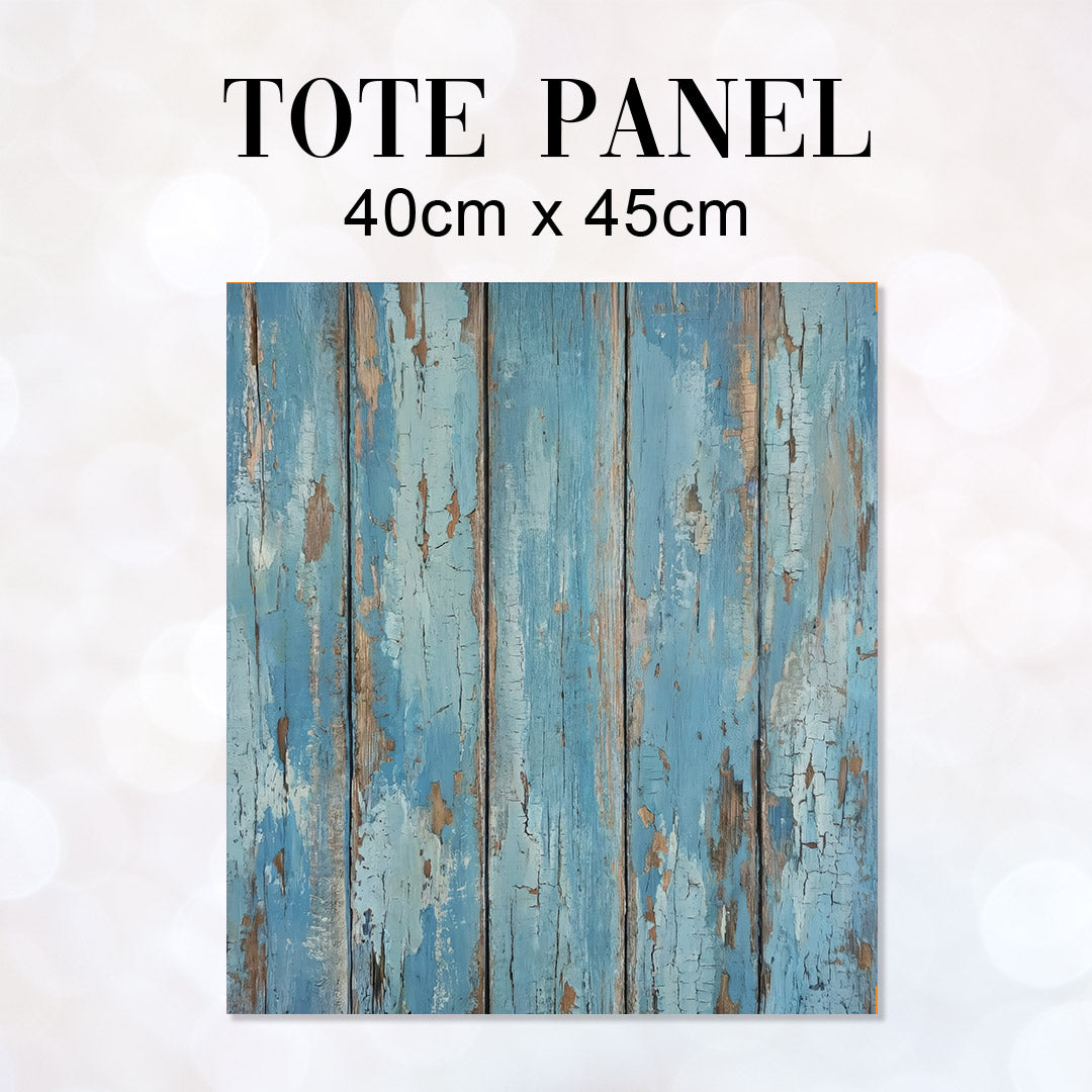 TOTE Panel Floral Cow Blue CO-ORD TP-1157