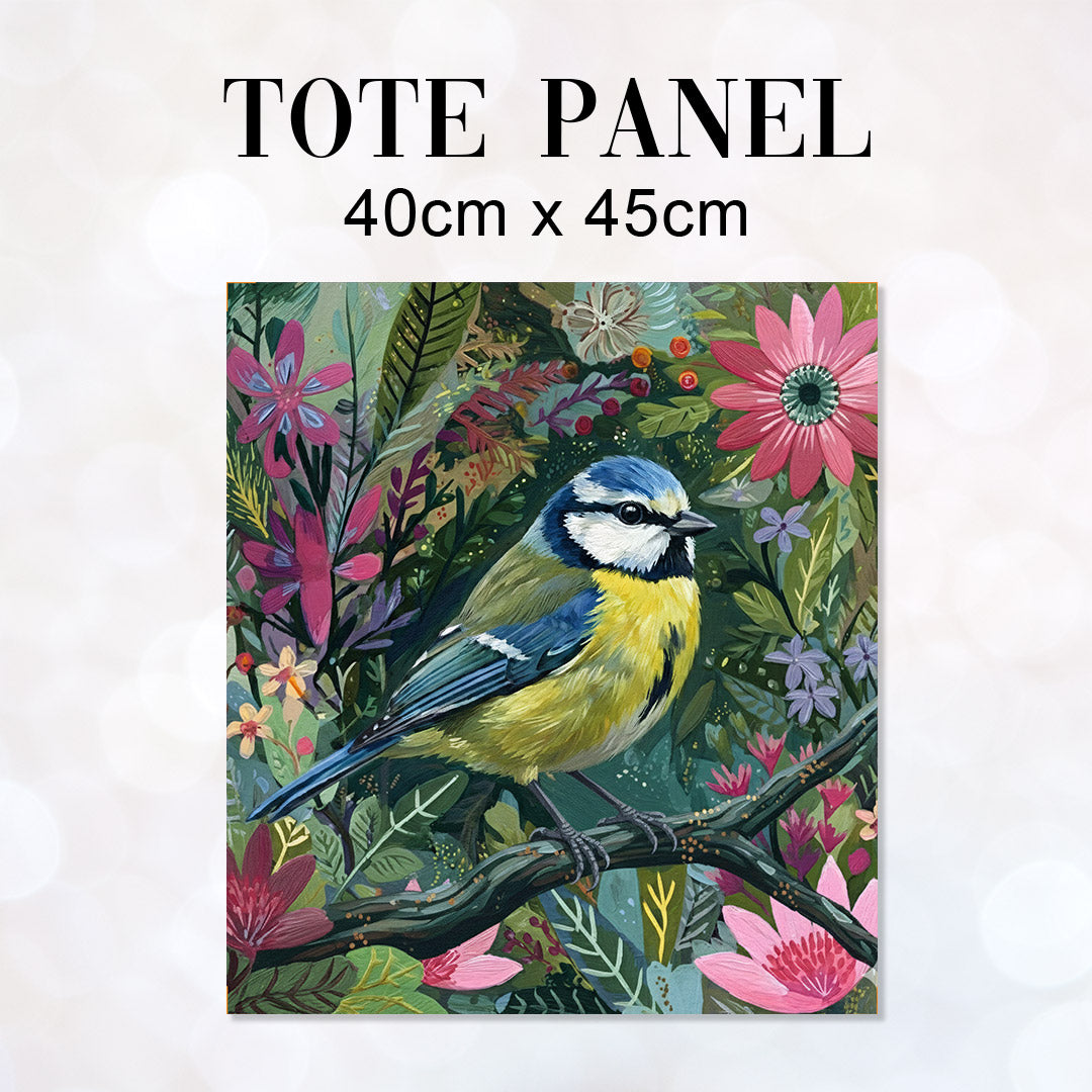 TOTE Panel Blue Tit TP-1108