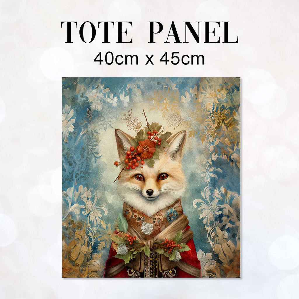 TOTE Elegant Fox TP-111 Fabric Bag Panel