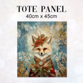 TOTE Elegant Fox TP-111 Fabric Bag Panel