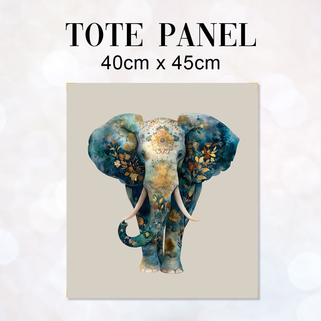 TOTE Panel Botanical Elephant 1 TP-1118
