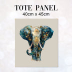 TOTE Panel Botanical Elephant 1 TP-1118