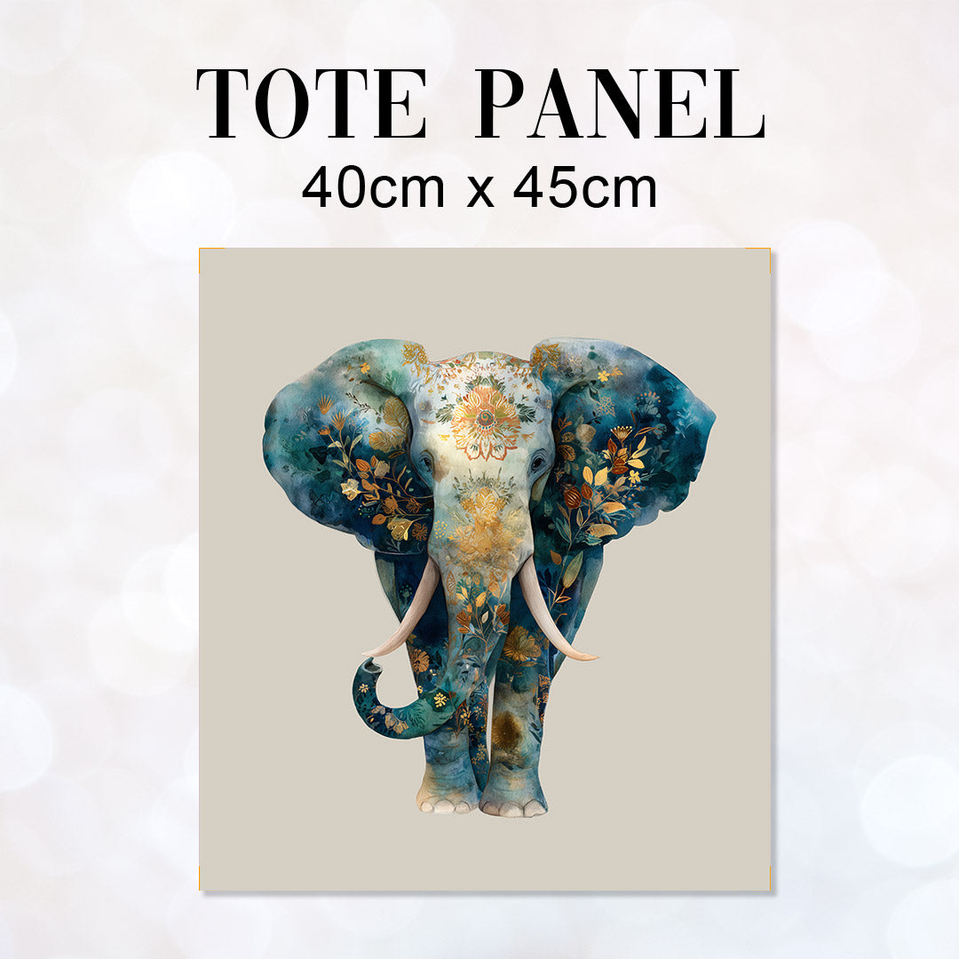 TOTE Panel Botanical Elephant 1 TP-1118