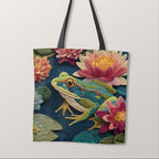 TOTE Panel Stitched Frog TP-1120