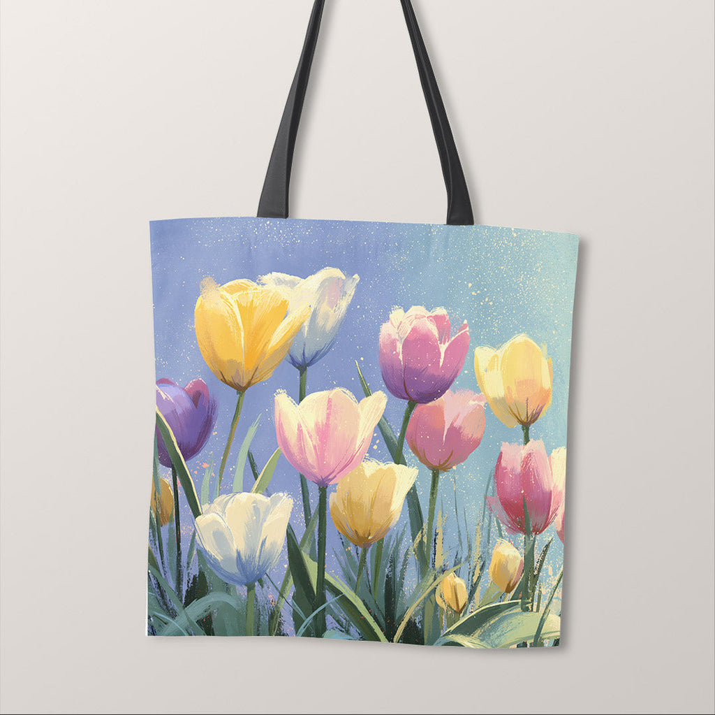 TOTE Panel Pastel Tulips TP-1126