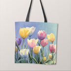 TOTE Panel Pastel Tulips TP-1126