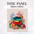 TOTE Panel Colourful Books TP-1129