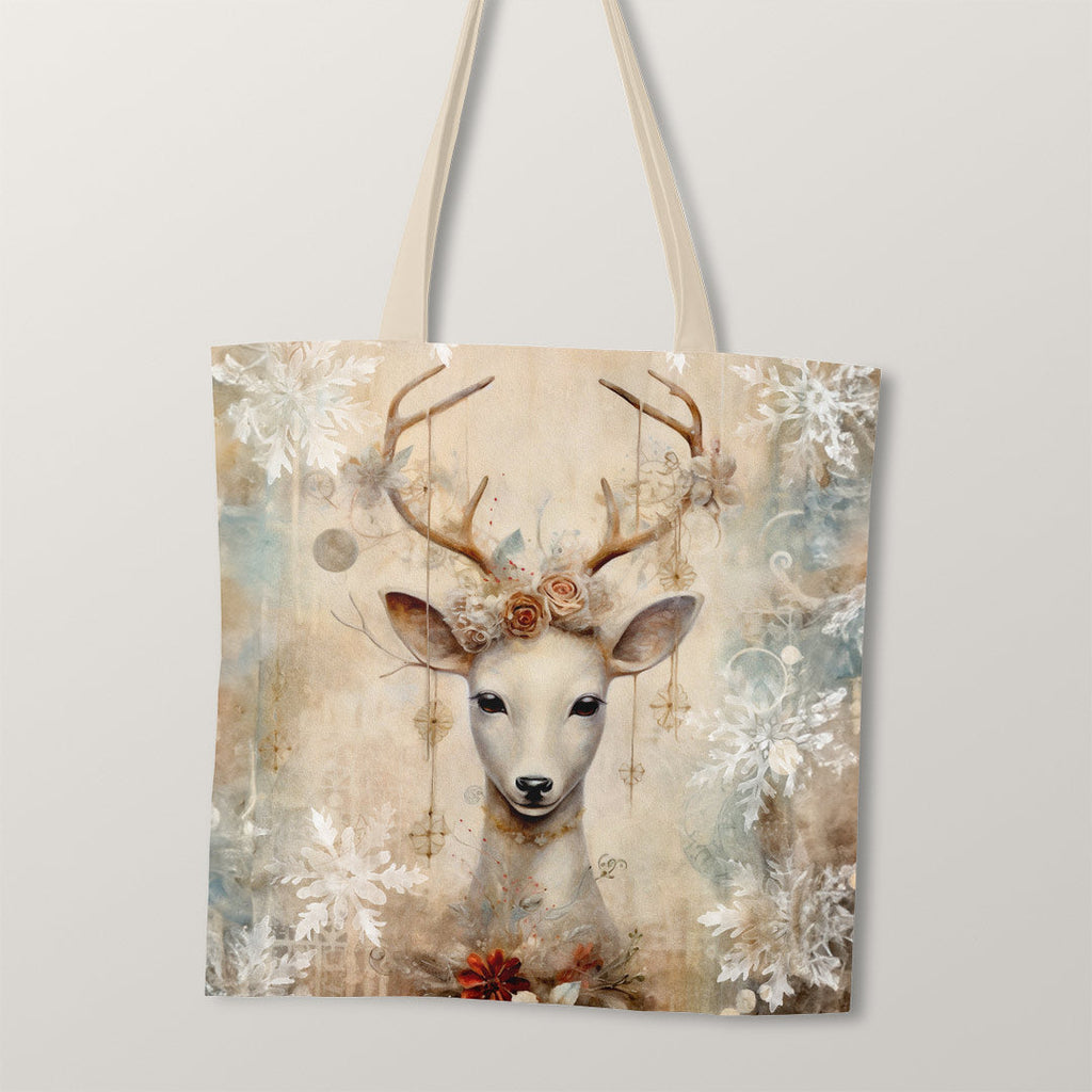 TOTE Whimsical Deer TP-113 Fabric Bag Panel