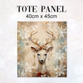 TOTE Whimsical Deer TP-113 Fabric Bag Panel