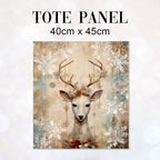 TOTE Whimsical Deer TP-113 Fabric Bag Panel
