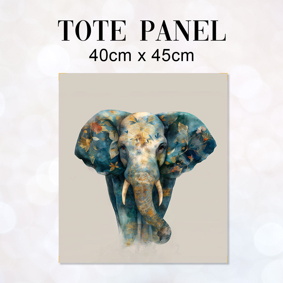 TOTE Panel Botanical Elephant 2 TP-1140