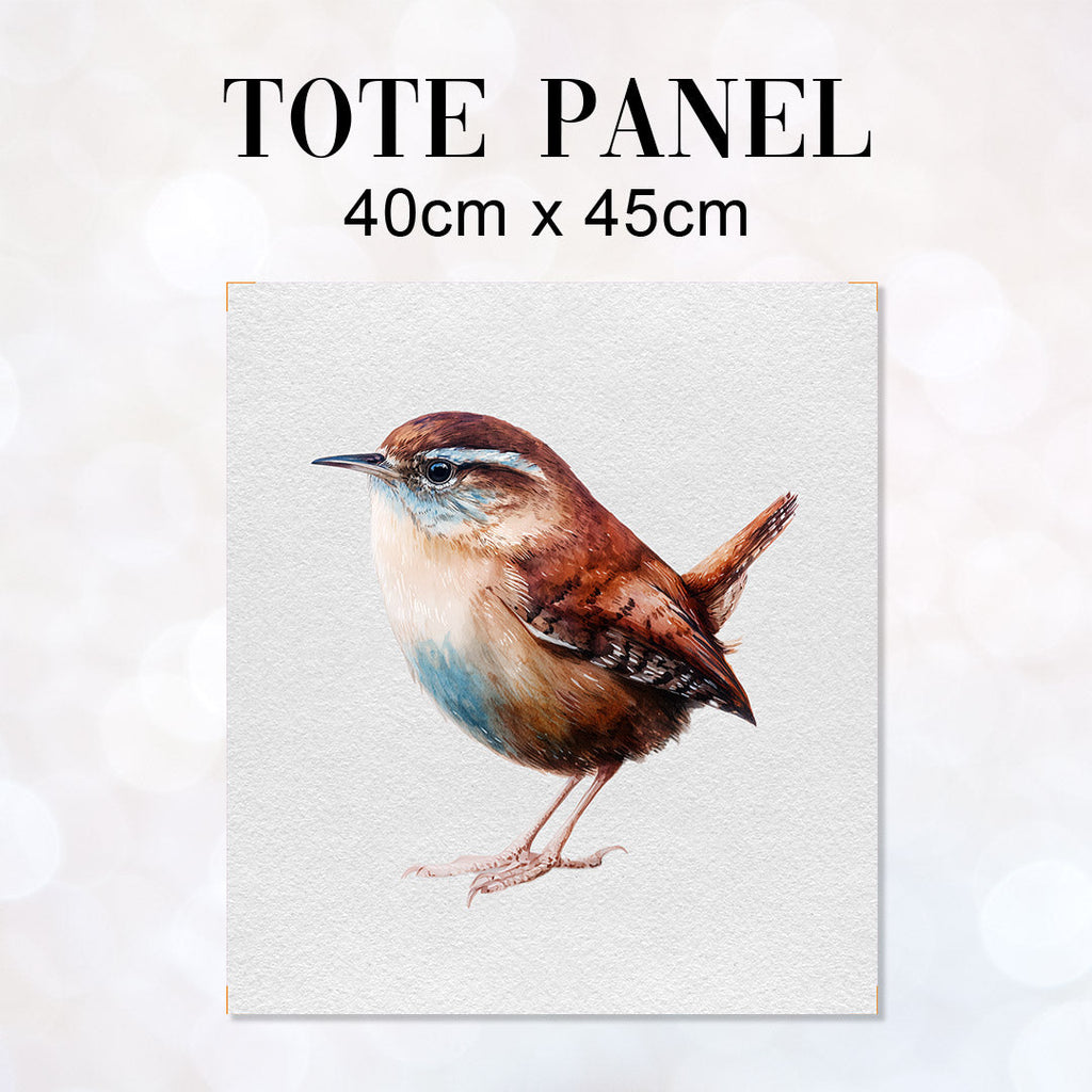 TOTE Panel Watercolour Wren TP-1146