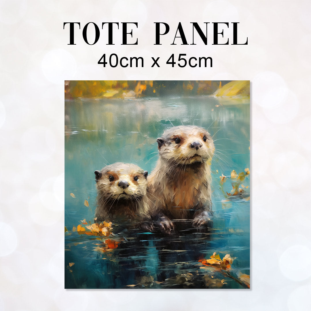 TOTE Otters TP-12 Fabric Bag Panel