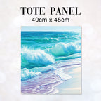 TOTE Fabric Bag Panel Waves 1 TP-1211