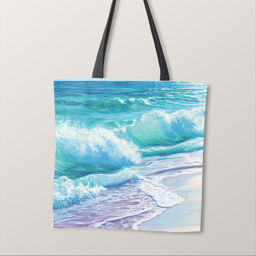 TOTE Fabric Bag Panel Waves 1 TP-1211