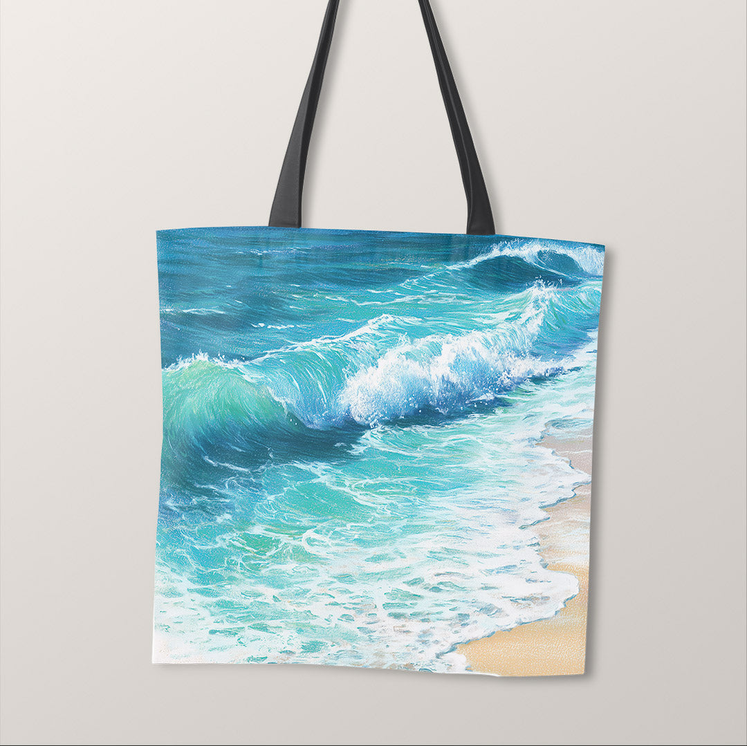 TOTE Fabric Bag Panel Waves 2 TP-1212