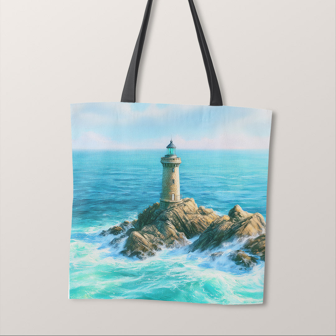 TOTE Fabric Bag Panel Lighthouse TP-1217