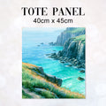 TOTE Fabric Bag Panel Coastal Cliffs TP-1218