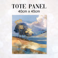 TOTE Fabric Bag Panel Tranquil Lakeside 2 TP-1225