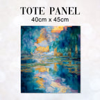 TOTE Fabric Bag Panel Tranquil Dark 2 TP-1232