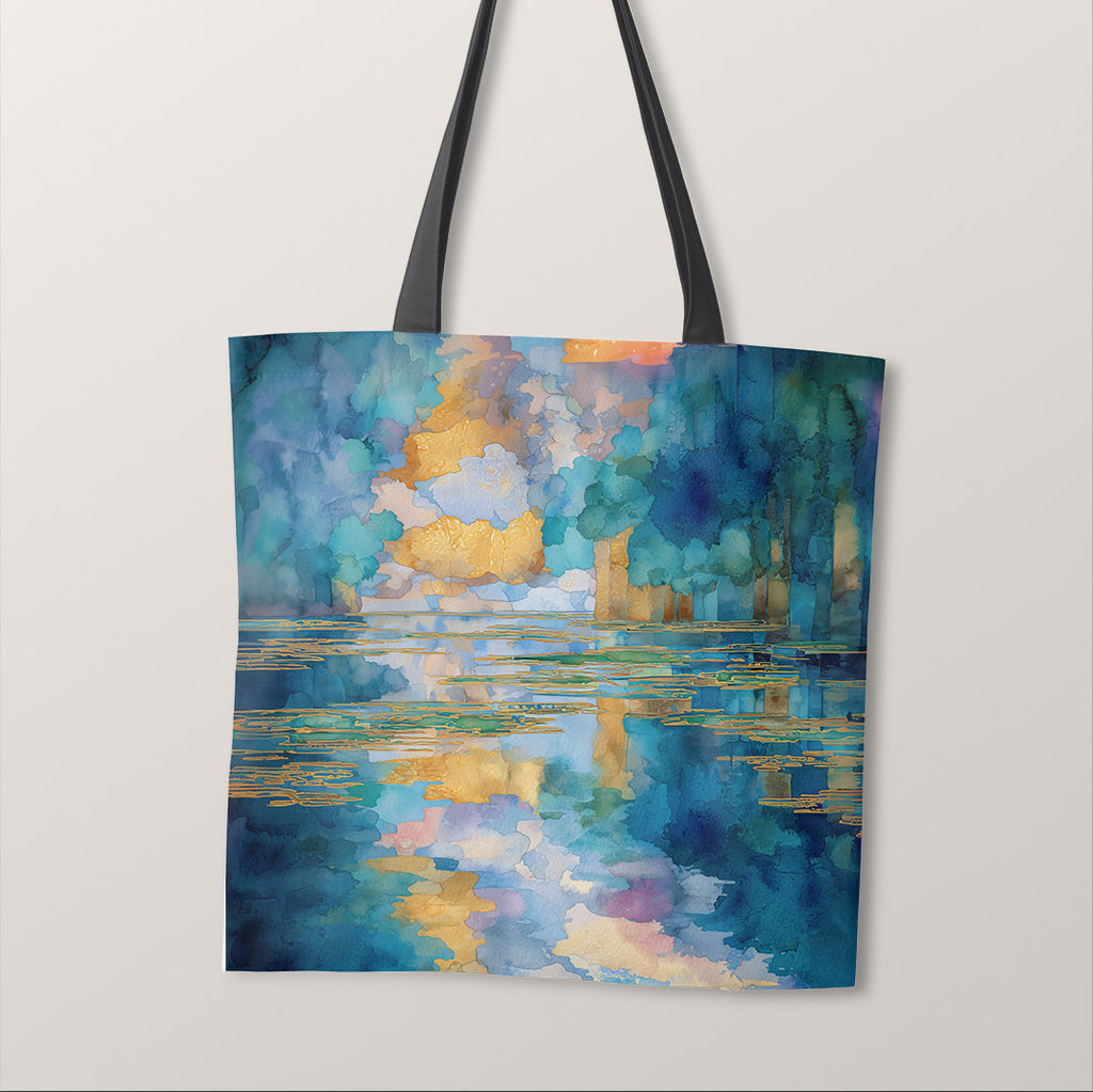 TOTE Fabric Bag Panel Tranquil Dark 2 TP-1232