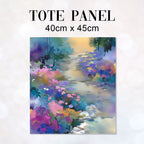 TOTE Fabric Bag Panel Tranquil Meadow 1 TP-1234