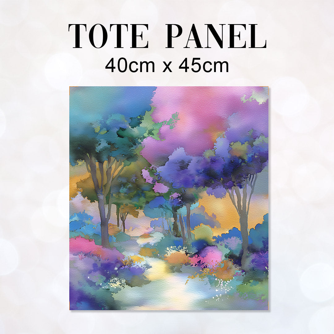 TOTE Fabric Bag Panel Tranquil Meadow 2 TP-1236