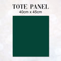 TOTE Christmas Tree Green CO-ORD Fabric Bag Panel TP-1252