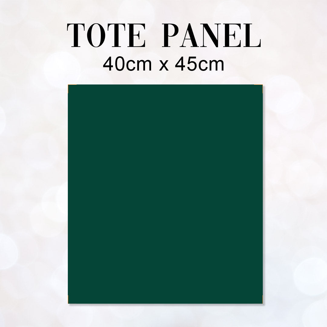 TOTE Christmas Tree Green CO-ORD Fabric Bag Panel TP-1252