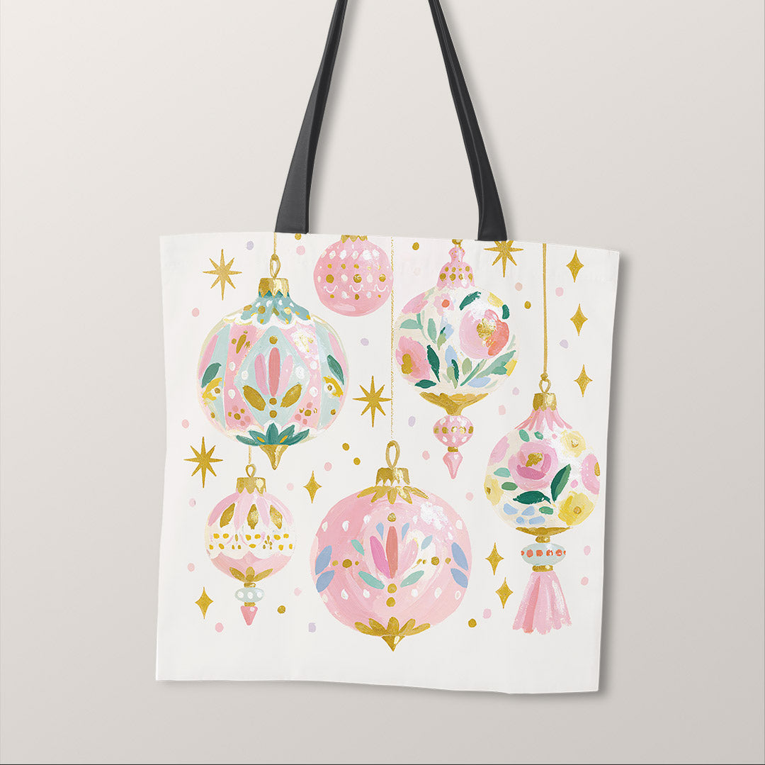 TOTE Pastel Baubles 2 Fabric Bag Panel TP-1264