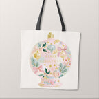 TOTE Pastel Snow Globe 2 Fabric Bag Panel TP-1266