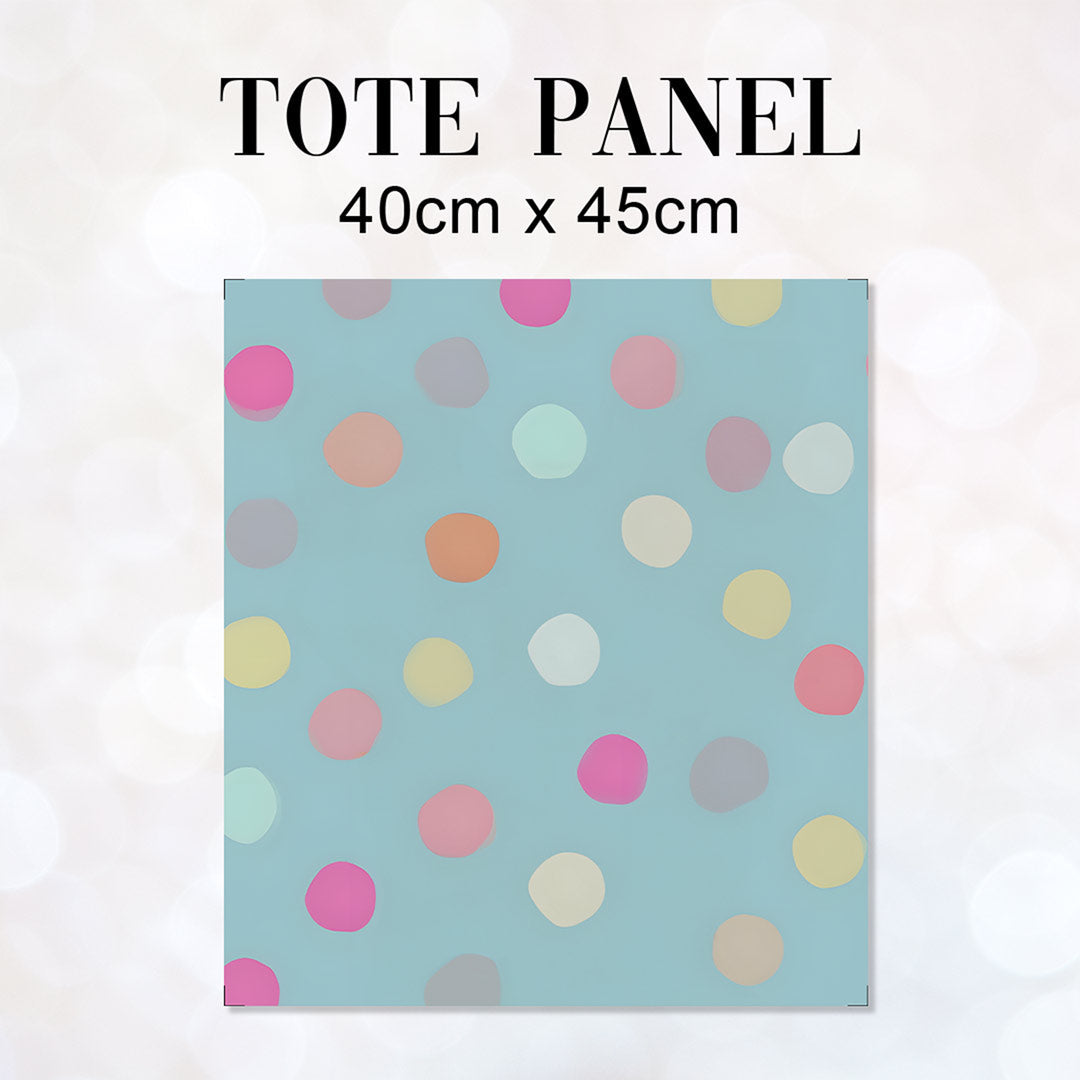 TOTE CO-ORD Spotty Chihuahua TP-149 Fabric Bag Panel