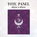 TOTE Moon Magic Stars TP-15 Fabric Bag Panel