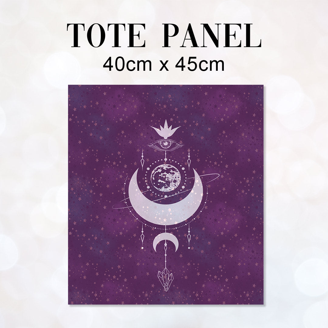 TOTE Moon Magic Stars TP-15 Fabric Bag Panel