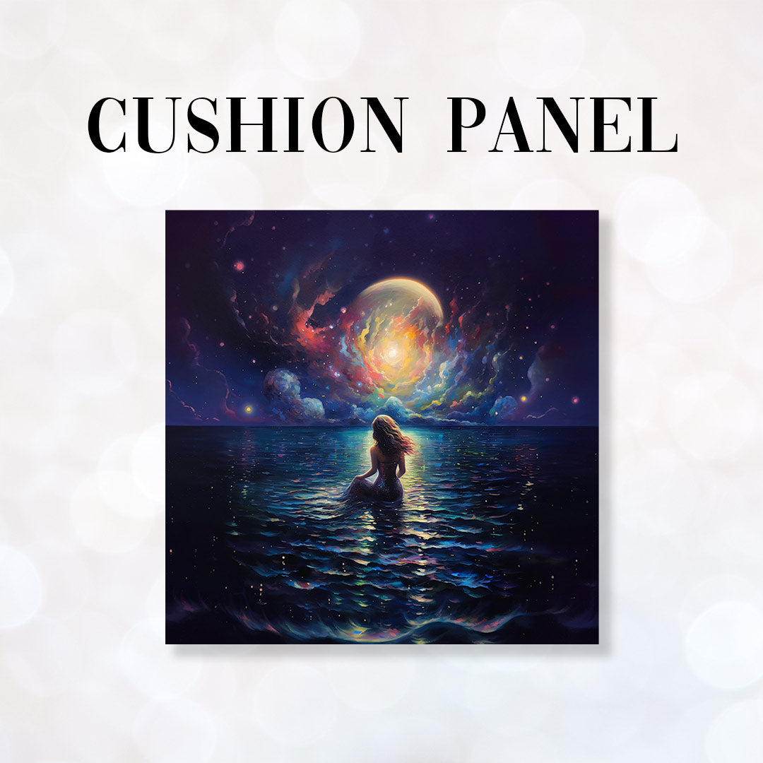CUSHION Fabric Panel Midnight Mermaid CP-16